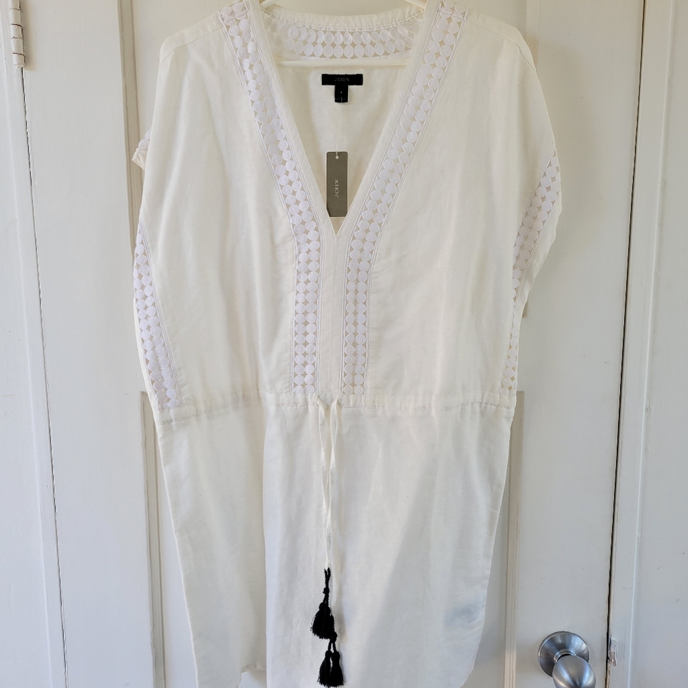 J.Crew Pullover Linen Beachcover